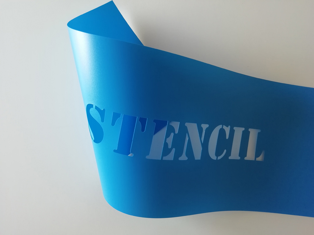 Stencil personalizzati.